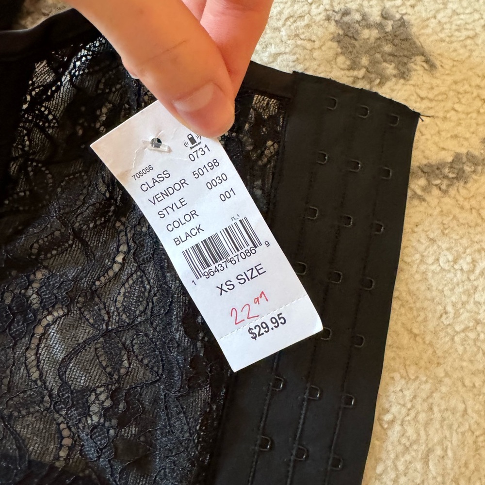 TWO pacsun corset tops NWT